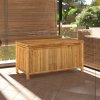 vidaXL Záhradný úložný box 110x52x55 cm bambus 319876