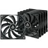 ARCTIC F12 Value Pack (Black) - ARCTIC F12 Case Fan - 120mm case fan low noise - Pack of 5pcs ACFAN00248A