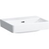 LAUFEN Pro S závesné umývadielko bez otvoru, s prepadom, 450 x 340 mm, biela, H8159610001091