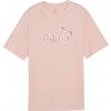 Puma Dámske tričko ESSENTIALS + MARBELEIZED ružová