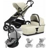 THULE Kočík 3v1 Urban Glide 4 Beige s autosedačkou Maple Light Grey, s madlom a adaptérmi 2025