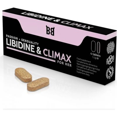 Blackbull By Spartan Libidine & Climax Passion + Sensuality For Her 4 Tablets