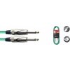 Stagg SGC3DL CGR, kabel JACK/JACK, 3 m, zelený