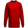 PORTWEST AS22 / Antistatické ESD tričko, dlhý rukáv - červená