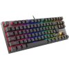 Genesis mechanická herní klávesnice THOR 303 TKL, CZ/SK layout, černá, RGB, SW, Outemu Red NKG-1883