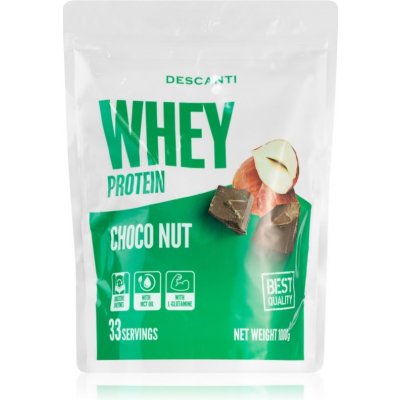 Descanti Whey Protein srvátkový proteín príchuť Chocolate Hazelnut 1000 g