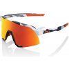 100% S3 Soft Tact Grey Camo oranžovo-čierno-biele (červené chróm sklo)