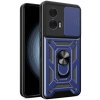 PROTEMIO 82994 RING CAMERA Kryt s držiakom pre Motorola Edge 50 Fusion modrý