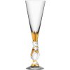 Pohár na šampanské The Sparkling Devil 190 ml transparentný