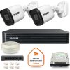 Základná monitorovacia súprava BCS 2x BCS-B-TIP15FR3(2.0) DVR kamera s 1TB HDD