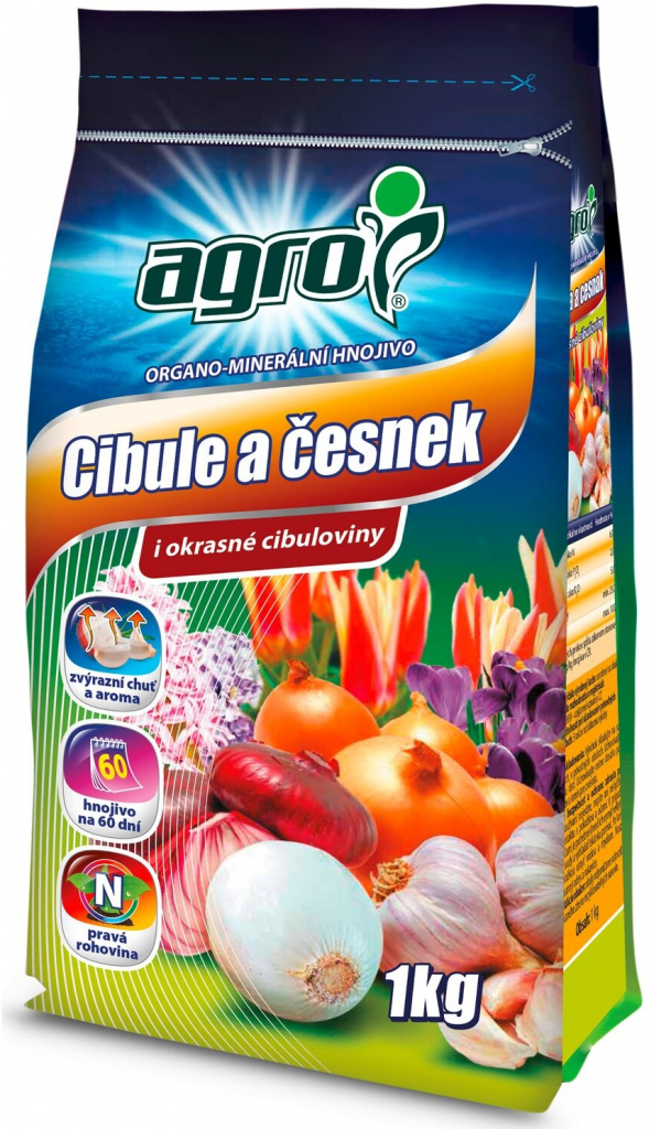 Agro Organo-minerálne hnojivo cibuľa a cesnak 1 kg