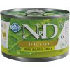 N&D konzerva Prime Dog Adult Mini Boar & Apple 140 g
