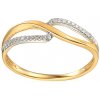 iZlato Forever Zlatý diamantový prsteň 0.060 ct Felisa IZBR344HR