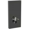 Geberit Monolith Plus Sanitárny modul na závesné WC, 101 cm, spodný prívod vody, sklo/čierna 131.221.SJ.7