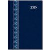Denný diár 2026 Folk A5 modrý