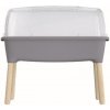 Prosperplast Sadbovač RESPANA PLANTER WOOD HIGH SET sivý kameň 78cm