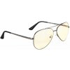 GUNNAR kancelárske/herné okuliare MAVERICK GUNMETAL * jantárové sklá * BLF 65 * NATURAL focus