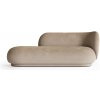 Ferm Living Leňoška Rico Divan Right Faded Velvet – piesková