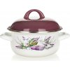 Banquet Kastrol Levanduľová 22 cm s poklicou, 2,9 l, smaltovaný