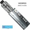 VooPoo DRAG M100S 100W Grip 5,5 ml Full Kit Silver and Black 1 ks