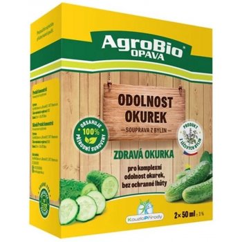 Agrobio Zelená uhorka na komplexnú odolnosť uhoriek 2 x 50 ml