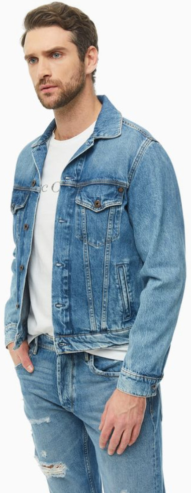 Pepe Jeans pánska džínsová bunda Pinner 0