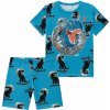 Chlapčenské pyžamo KYLY DINOSAURUS modré Veľkosť: 104