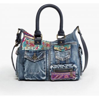 Desigual London Mini Etnic Deluxe džínsová