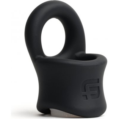 Sport Fucker Liquid Silicone Baller Ring Black