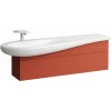 Laufen Il Bagno Alessi skrinka 135x32x34 cm závesná kúpeľňová skrinka pod umývadlo H4304510972691