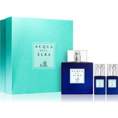 Acqua dell' Elba Blu Men Blu Men parfumovaná voda pre mužov 100 ml + Blu Men parfumovaná voda pre mužov 15 ml + Blu Men parfumovaná voda pre mužov 15 ml