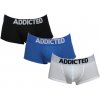 Addicted boxerky viacfarebné 3 pack