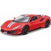 Bburago Bburago - RACE+PLAY Ferrari 488 Pista, červená, 1:24