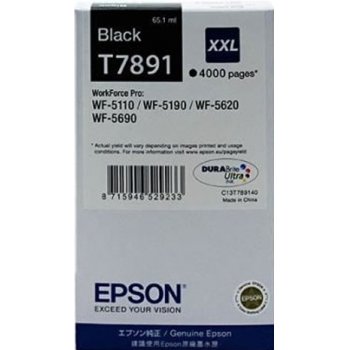 Epson T7891 XXL Black - originálny