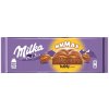 Milka Mliečna čokoláda bubbly caramel 250 g