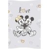 CEBA Podložka prebaľovacia mäkká COSY (50x70) Disney Minnie&Mickey Grey