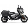 SHAD Kompletná sada bočných čiernych hliníkových kufrov TERRA BLACK , 36L/36/ bočné kufre, vrátane montážnej sady SHAD HONDA X-ADV 750