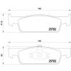 BREMBO Sada brzdových platničiek kotúčovej brzdy P68059