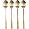 Excellent Houseware Sada zlatých koktailových lyžičiek 4 ks 18 cm 18 cm