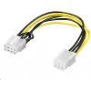 PREMIUMCORD Redukce napájení PCI Express 6 pin > PCI Express 8 pin, kn-15