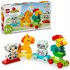 Hra LEGO® DUPLO® Zvieratká na vláčiku 10412