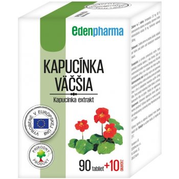 EdenPharma Kapucínka väčšia 100 tabliet