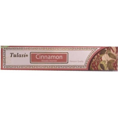 Tulasi vonné tyčinky Masala Premium Cinnamon 15 g