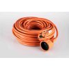 Predlžovací kábel spojka 1-zásuvka 25m PVC 3x1,5 IP20 oranžový PS09 SOLIGHT