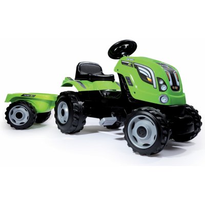 Smoby šliapací traktor Farmer XL s prívesom svetlozelený 710111