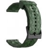 Madvell Silikónový remienok Hexagon zelená Army 20mm