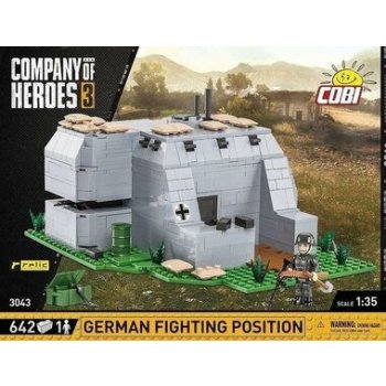 Cobi 3043 Company of Heroes 3 Německé bojové opevnění