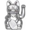 Lucky Cat - Mačka pre šťastie - veľkosť L Farba: STRIEBORNÁ