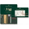 Faber-Castell 112977 Grafitové ceruzky Pitt Monochrome súprava 33 ks