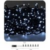 Led svetelná reťaz vonkajšia - spájateľná - studená biela - 100 Led - 5 m